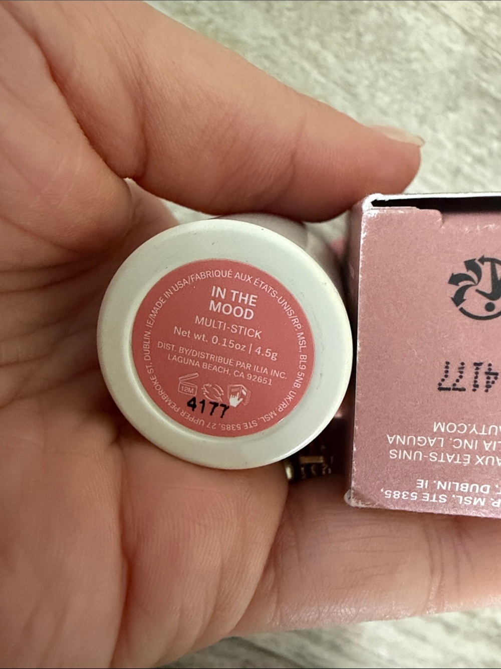 ILIA Multi-Stick in Dusty Rose - Creamy Pink Stick - Picture 3 of 3